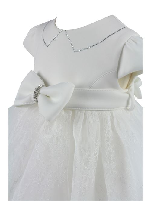 Abito in pizzo e swarovski MODI COLLEZIONI | N2514T265UN